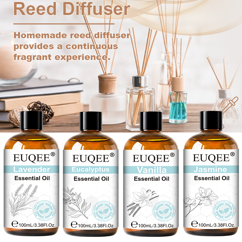 Lavender Oil - Óleo essencial 100ml com conta-gotas, óleo