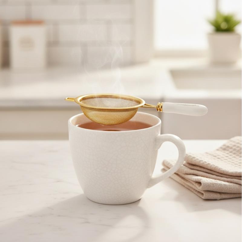 Coador de Chá em Aço Inoxidáve - Herbal Tea avaliação e preço