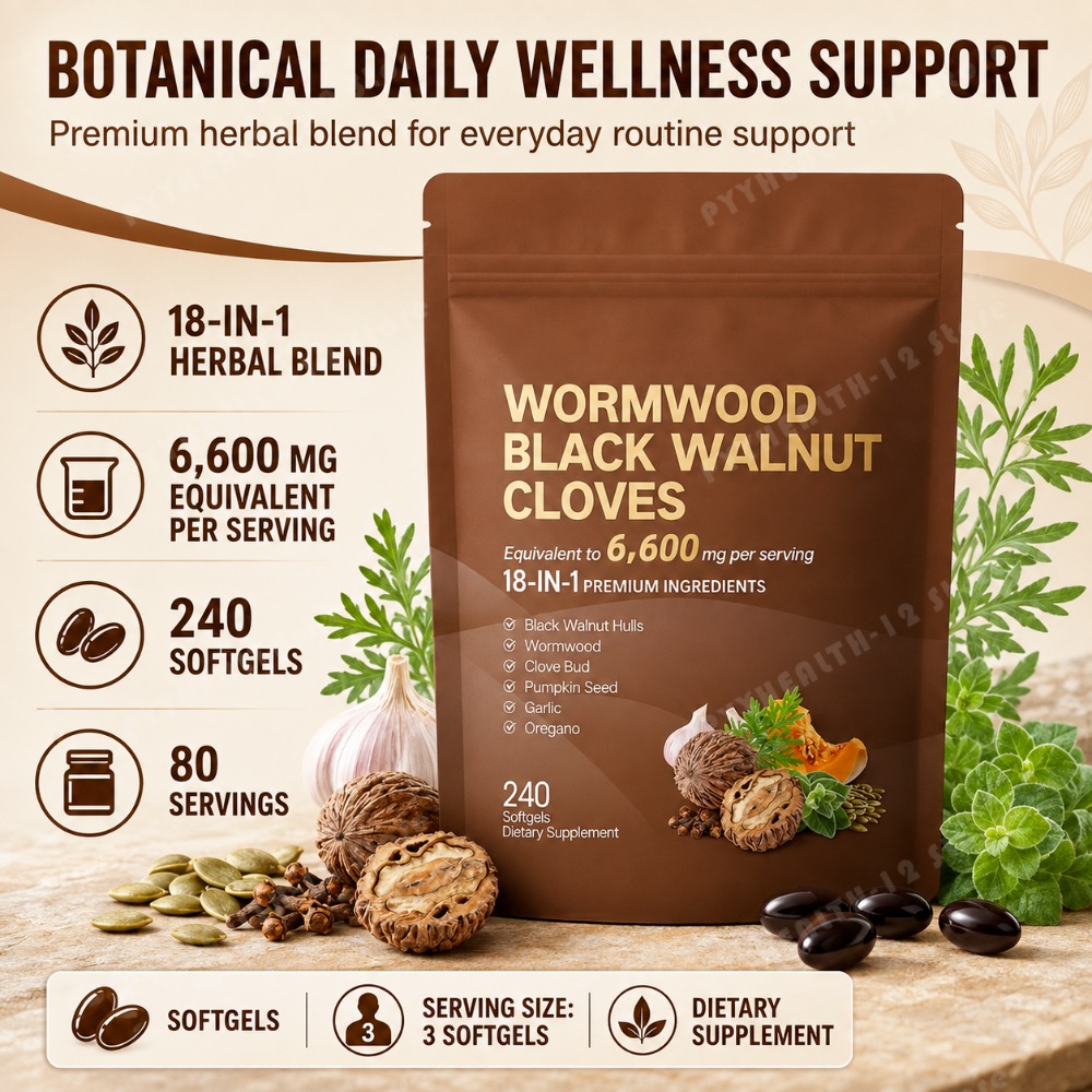 Wormwood Black Walnut Cloves 6 - Chamomile Tea avaliação e preço