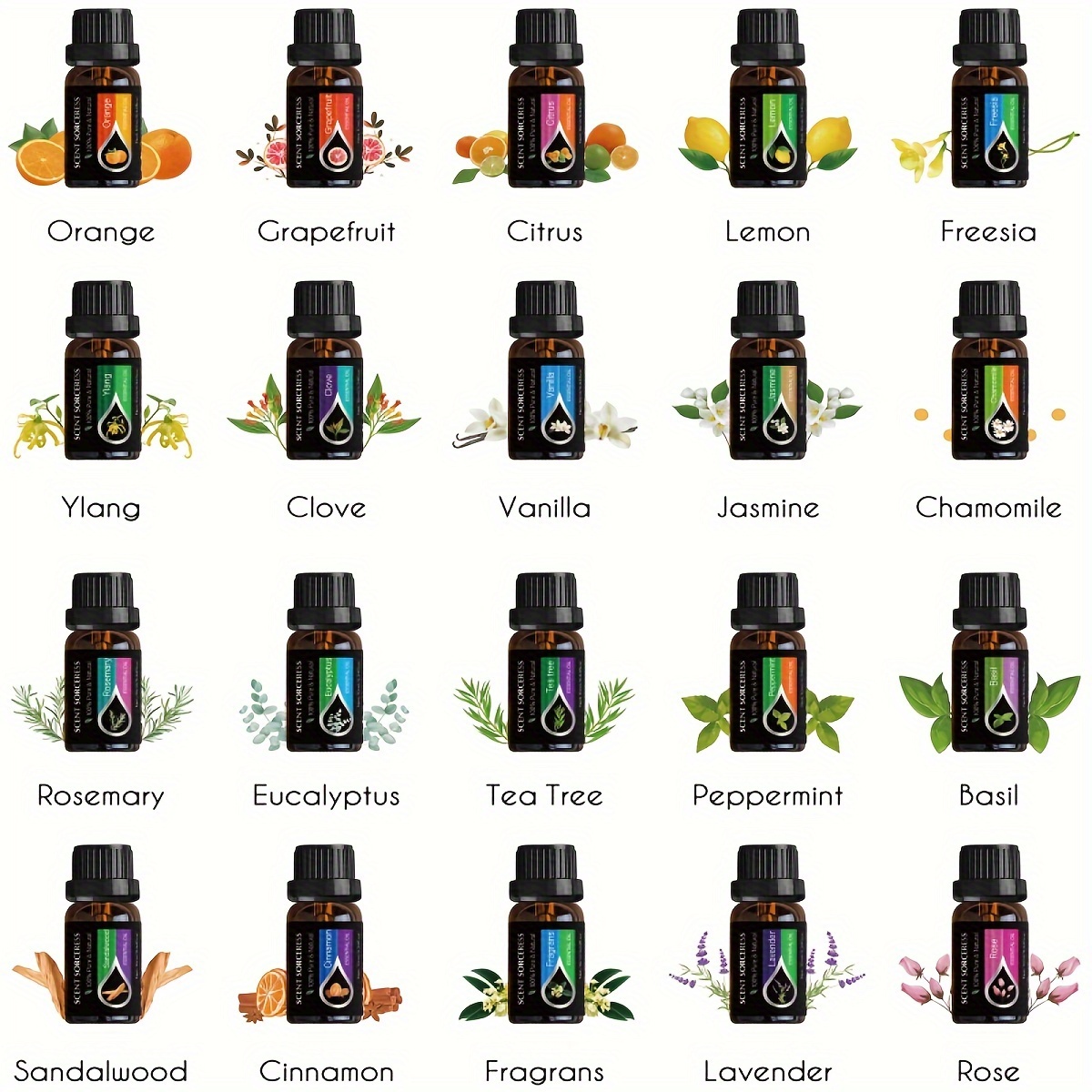Conjunto de 20 Peças de Óleos  - Lavender Oil avaliação e preço