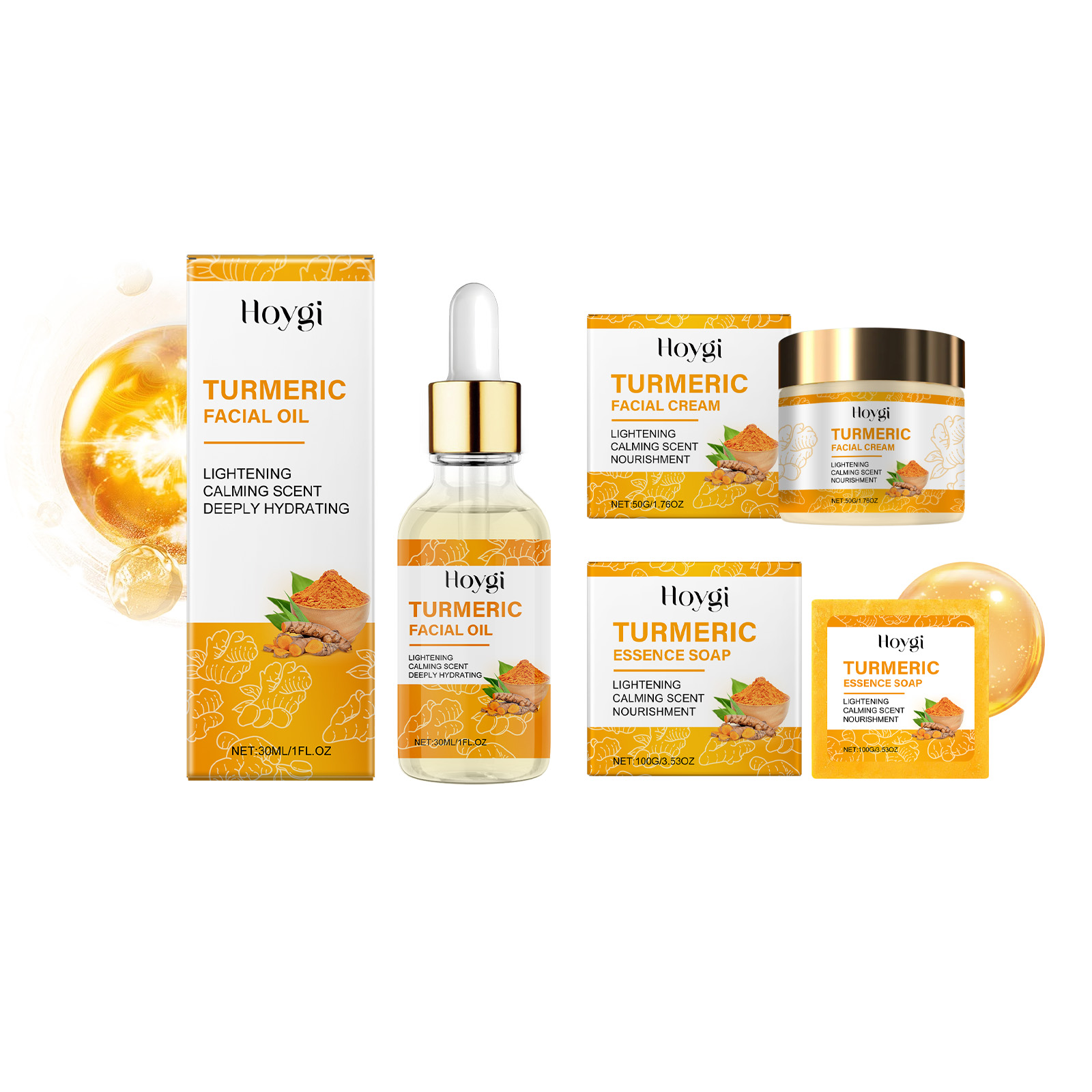 Conjunto de cuidados com a pel - Turmeric avaliação e preço