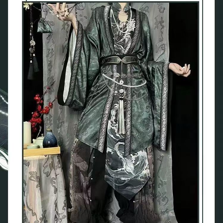 Conjunto de Estilo Hanfu Chinê - Echinacea avaliação e preço