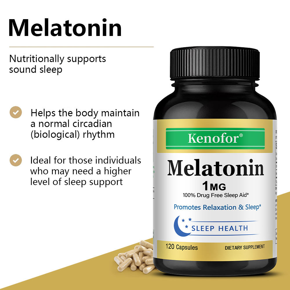 Cápsulas de melatonina 1 mg -  - Health Wellness avaliação e preço